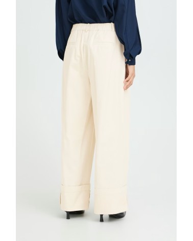 ICHI IHGAZTO weite Hose creme