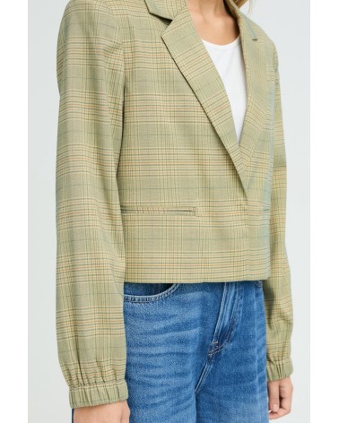 ICHI IHJOLI Blazer kurz kariert