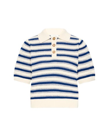 b.young BYMIKALA Pullover Polo T-Shirt gestreift