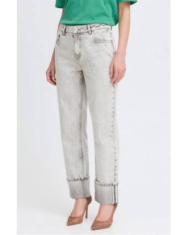 b.young BYKEFFINI JEANS grau