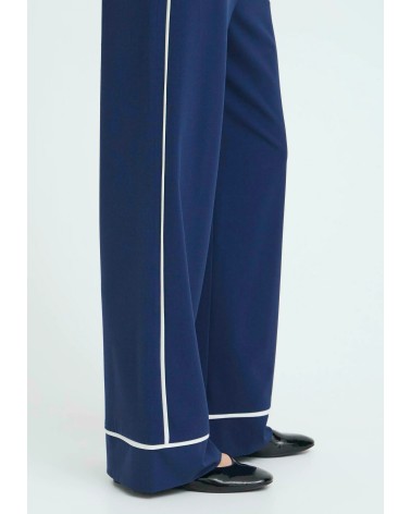 b.young BYDANTA Pipping Pants Hose blau