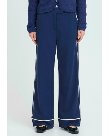 b.young BYDANTA Pipping Pants Hose blau