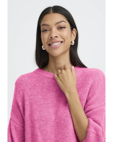 b.young BYOTIA Kurzarm Strickpullover