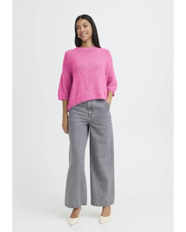 b.young BYOTIA Kurzarm Strickpullover