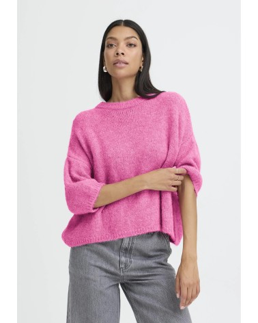 b.young BYOTIA Kurzarm Strickpullover