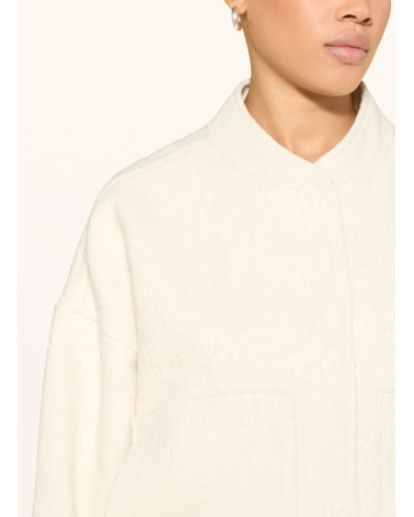 ICHI Ihfapora Kastenjkacke cremeweiss