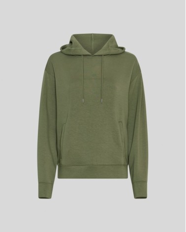 MSCHIma Q Icon Logo Hood Sweatshirt oliv