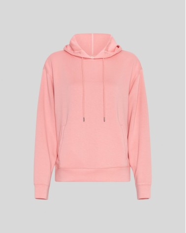 MSCHIma Q Icon Logo Hood Sweatshirt strawberry