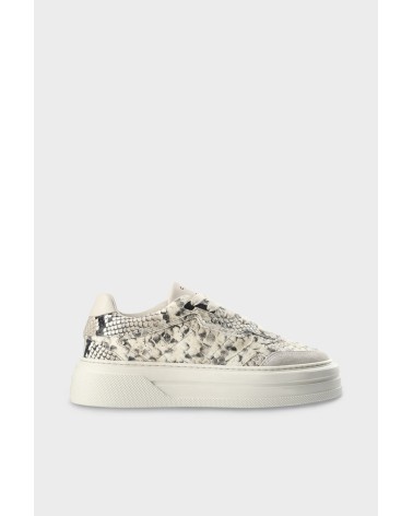 COPENHAGEN STUDIOS CPH191 leather mix snake cream