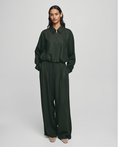 MOSS COPENHAGEN MSCHEsterika Pants weite Hose oliv