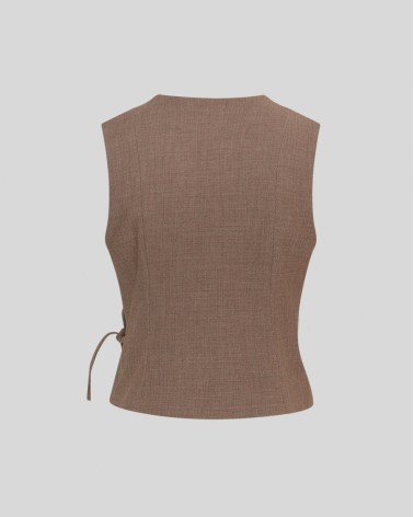 MOSS COPENHAGEN MSCHDarina Waistcoat Weste braun