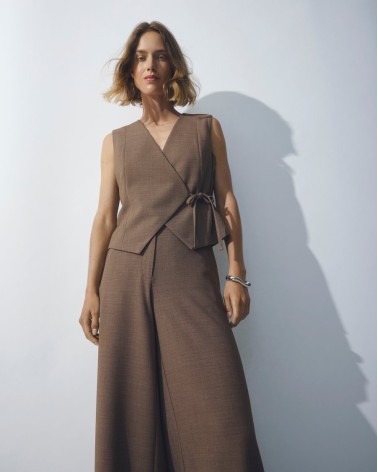 MOSS COPENHAGEN MSCHDarina Waistcoat Weste braun